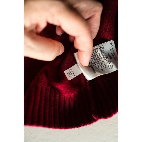 Eddie Bauer Collectibles Snowflake Angora Cardigan Sweater Womens Medium Black - Picture 5 of 6